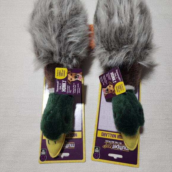 multipet Other - migrator mallard multipet dog toy lot of two